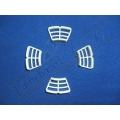 T 141/B  KIT 4 GRIGLIE FRENO A DISCO 175 TV III Ser. - 200 SX . 200 DL